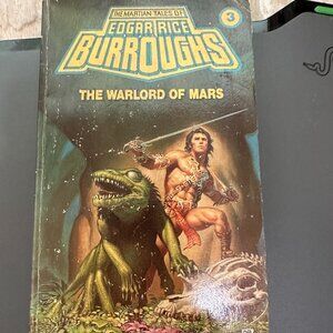The Warlord of Mars by Edgar Rice Burroughs 1979 Del Rey Paperback